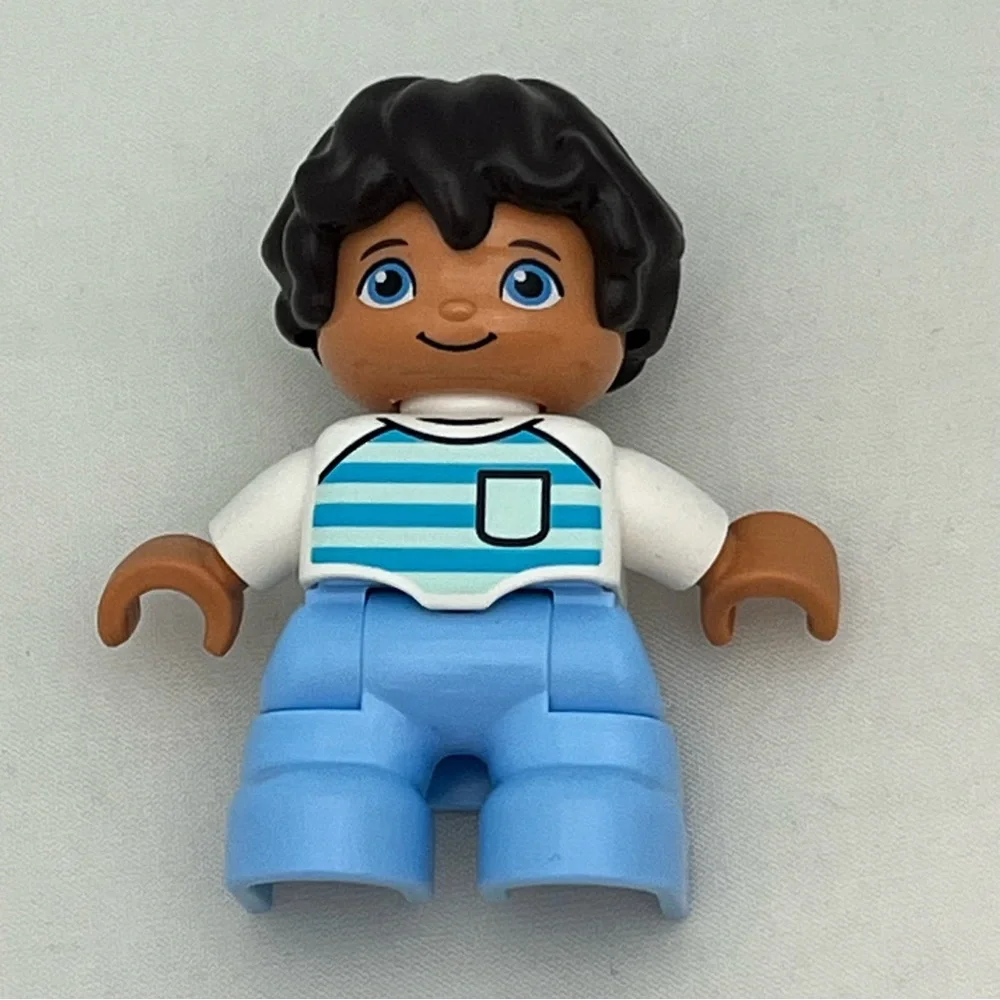 Set Of 11 Lego Duplo Figures From Various Sets Construction Worker Pilot Kids